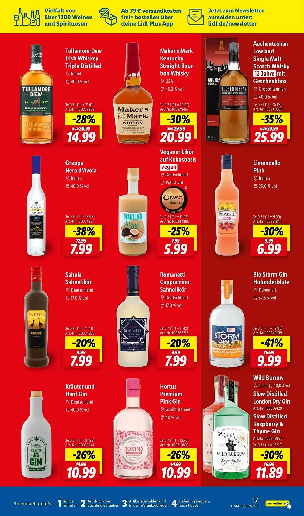 Lidl Prospekt von 1. Juni bis 30. Juni 2025 - Prospekt seite 17