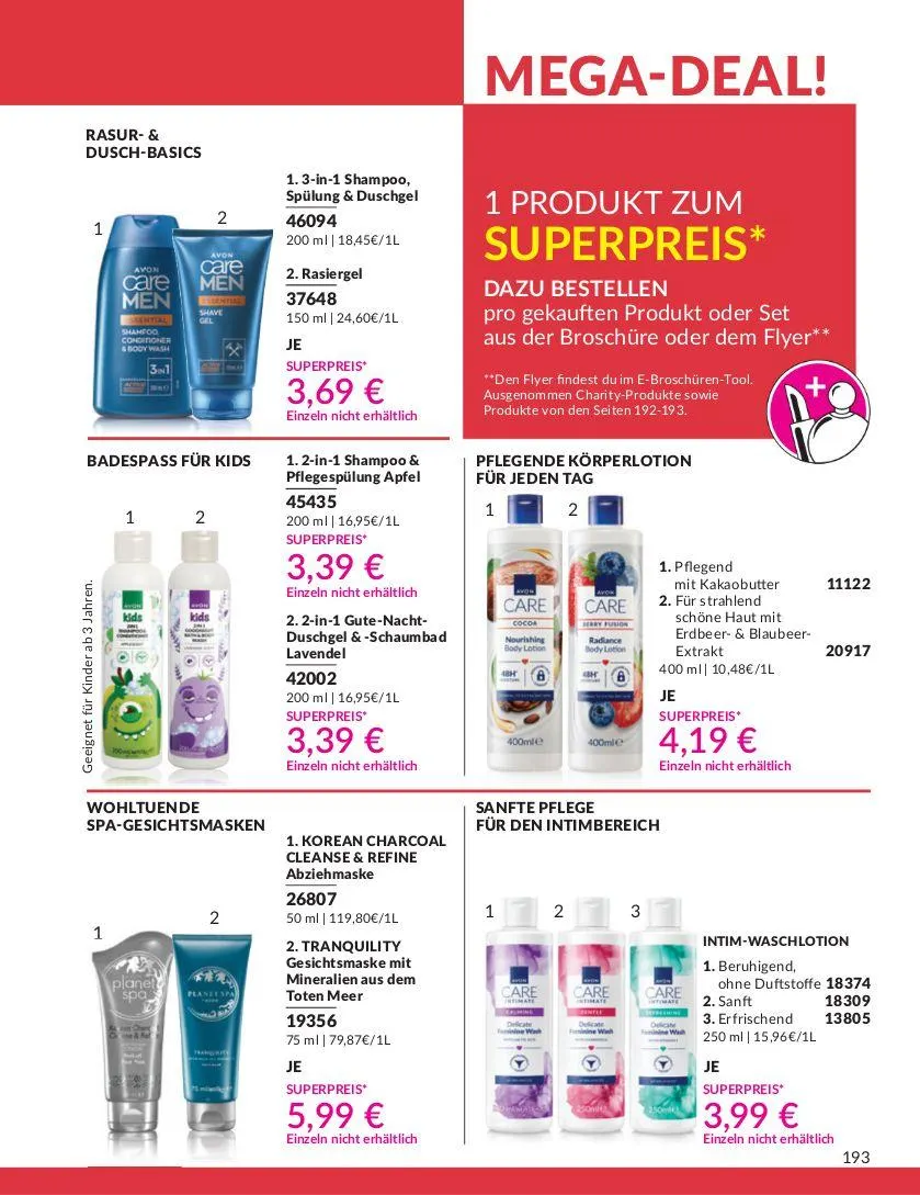 Avon Aktueller Prospekt von 4. Juni bis 18. Juni 2025 - Prospekt seite 193