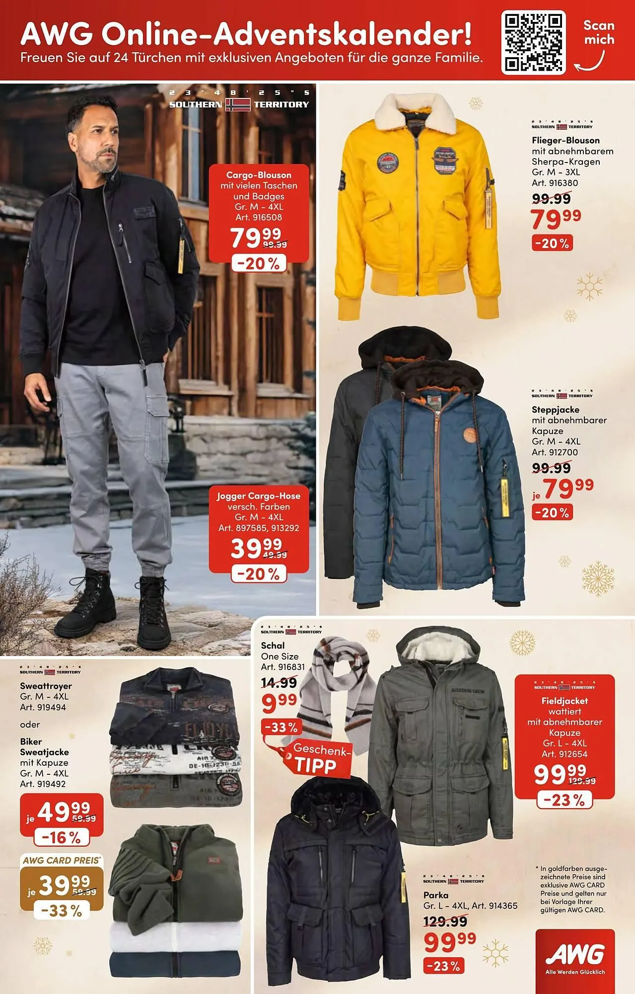 AWG Mode Prospekt von 13. Dezember bis 28. Dezember 2025 - Prospekt seite 7