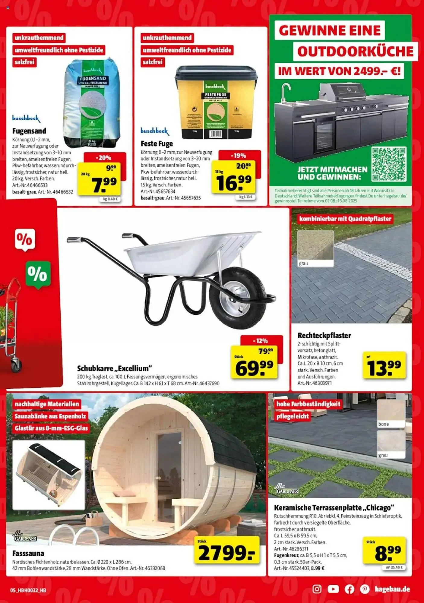 Hagebau Prospekt von 2. August bis 9. August 2025 - Prospekt seite 5