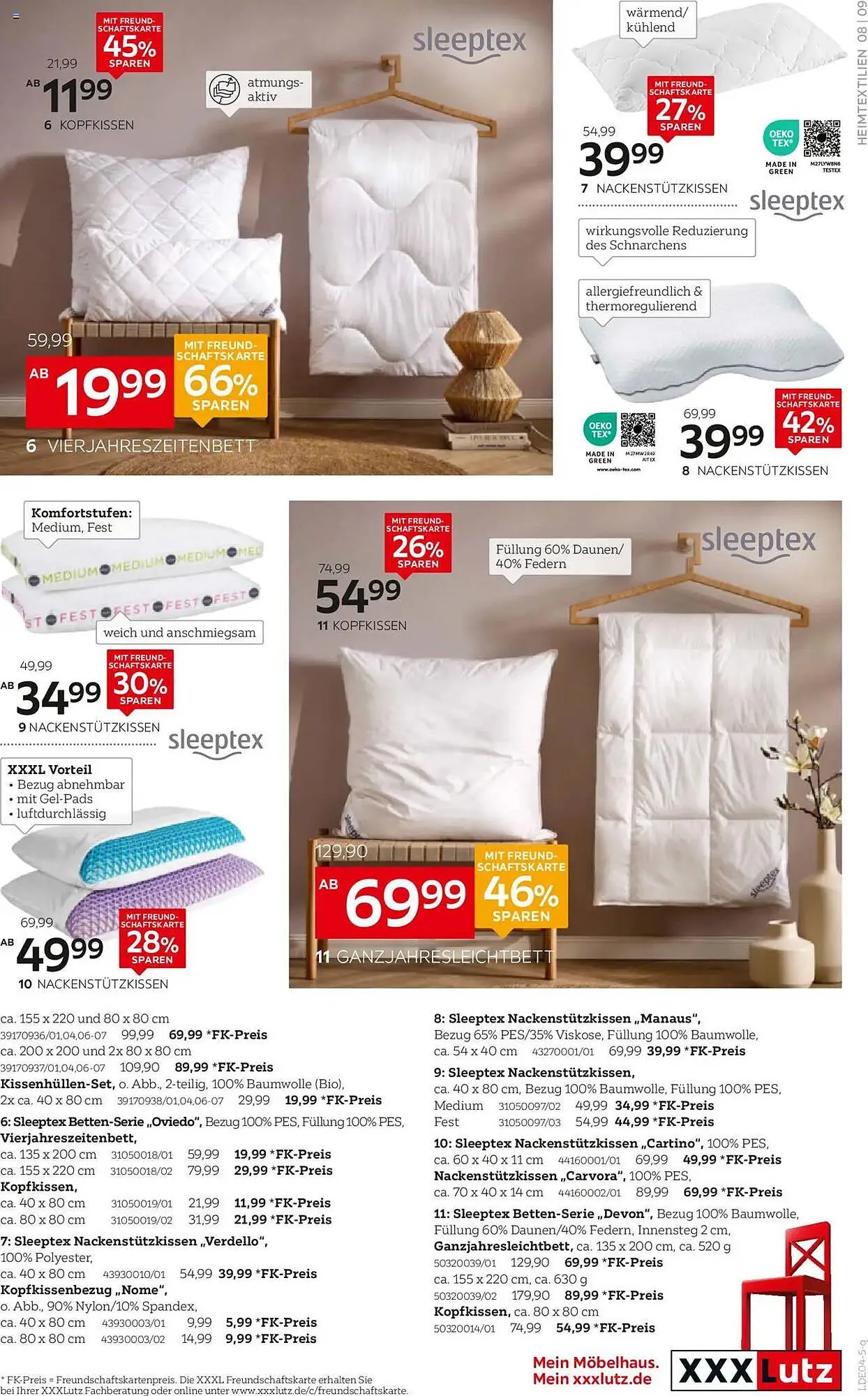 XXXLutz Prospekt von 13. April bis 27. April 2025 - Prospekt seite 9
