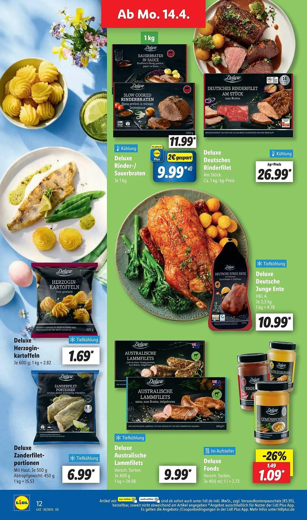 Lidl Prospekt von 14. April bis 20. April 2025 - Prospekt seite 18