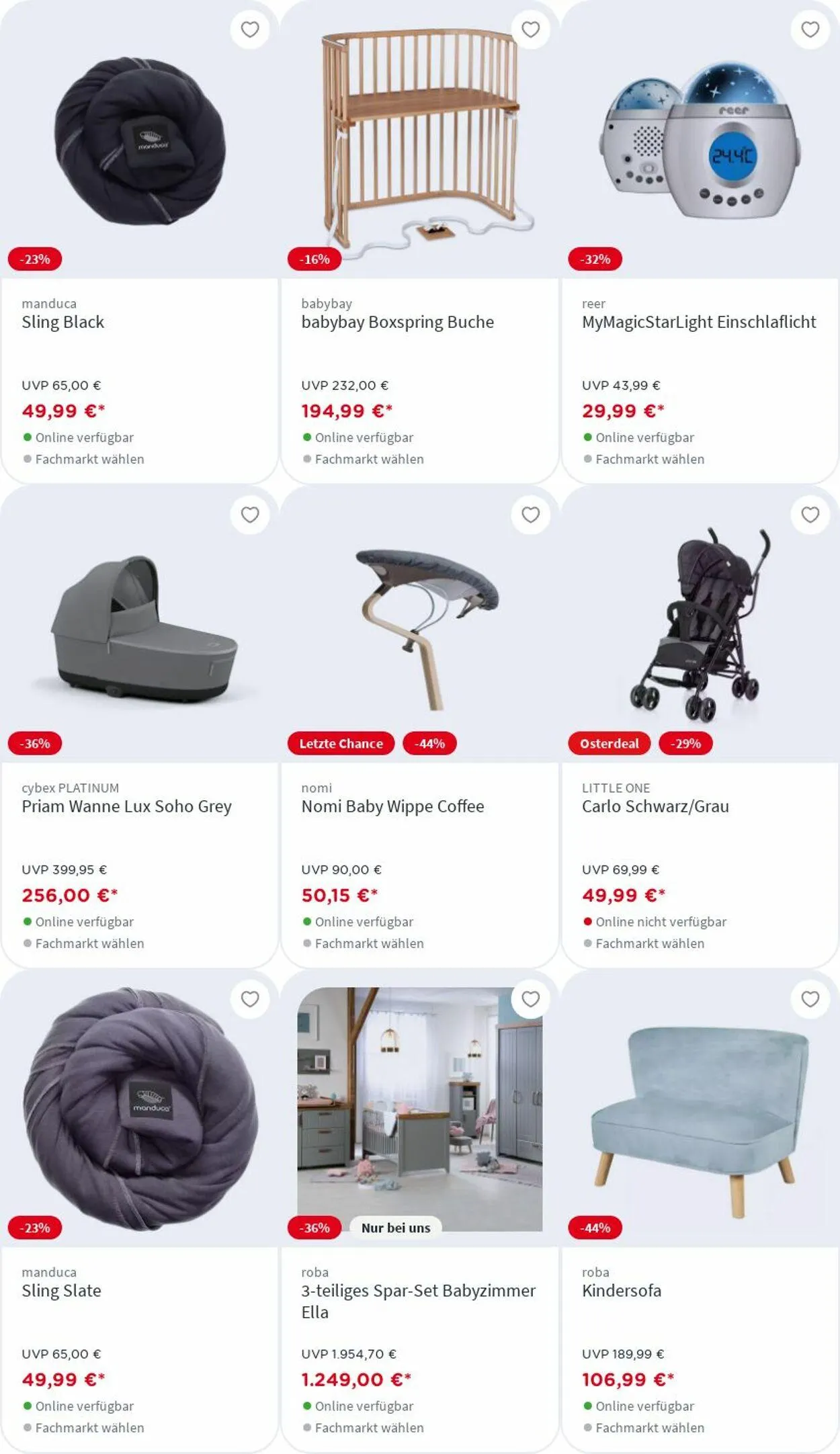 BabyOne Aktueller Prospekt von 7. April bis 13. April 2025 - Prospekt seite 72