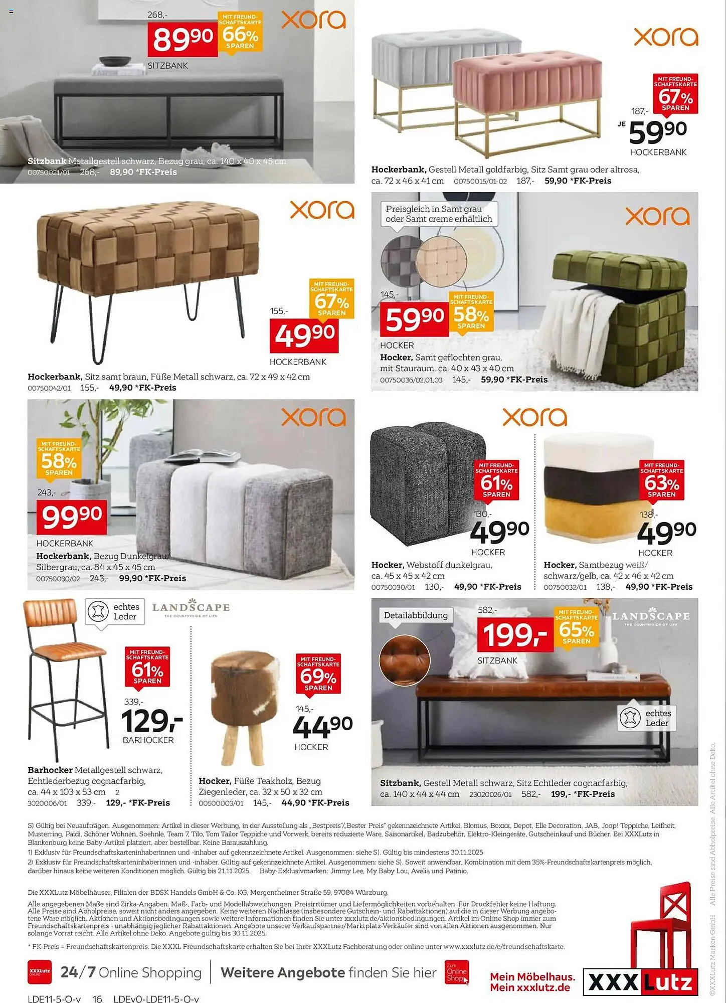 XXXLutz Prospekt von 16. November bis 30. November 2025 - Prospekt seite 16