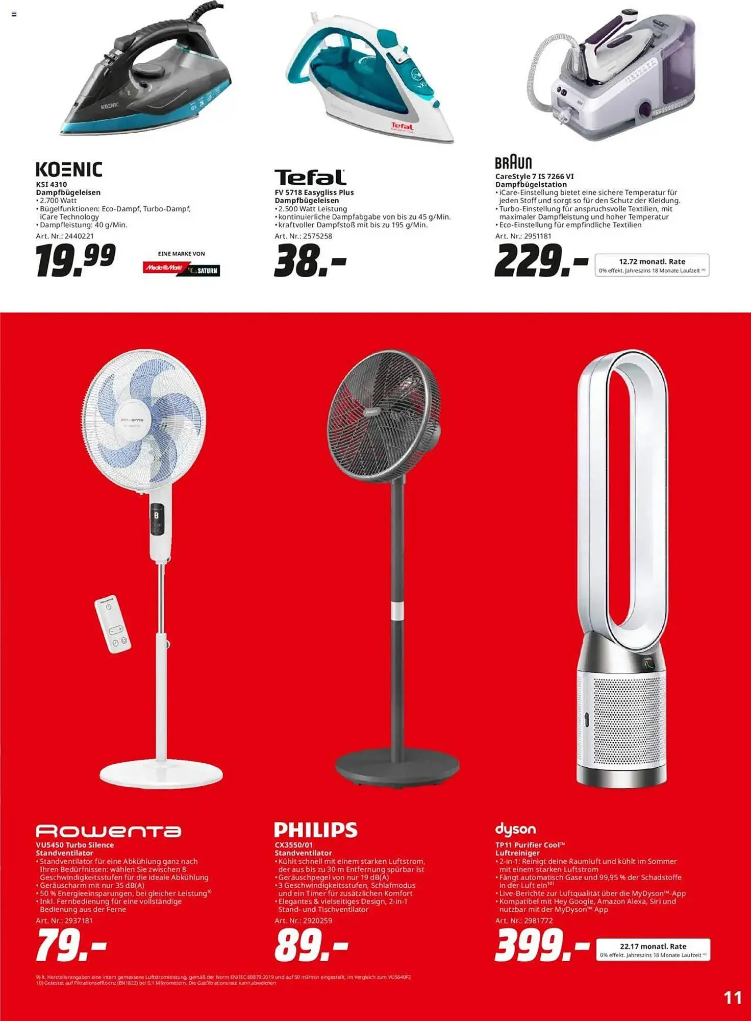 Saturn Prospekt von 7. Juli bis 19. Juli 2025 - Prospekt seite 11