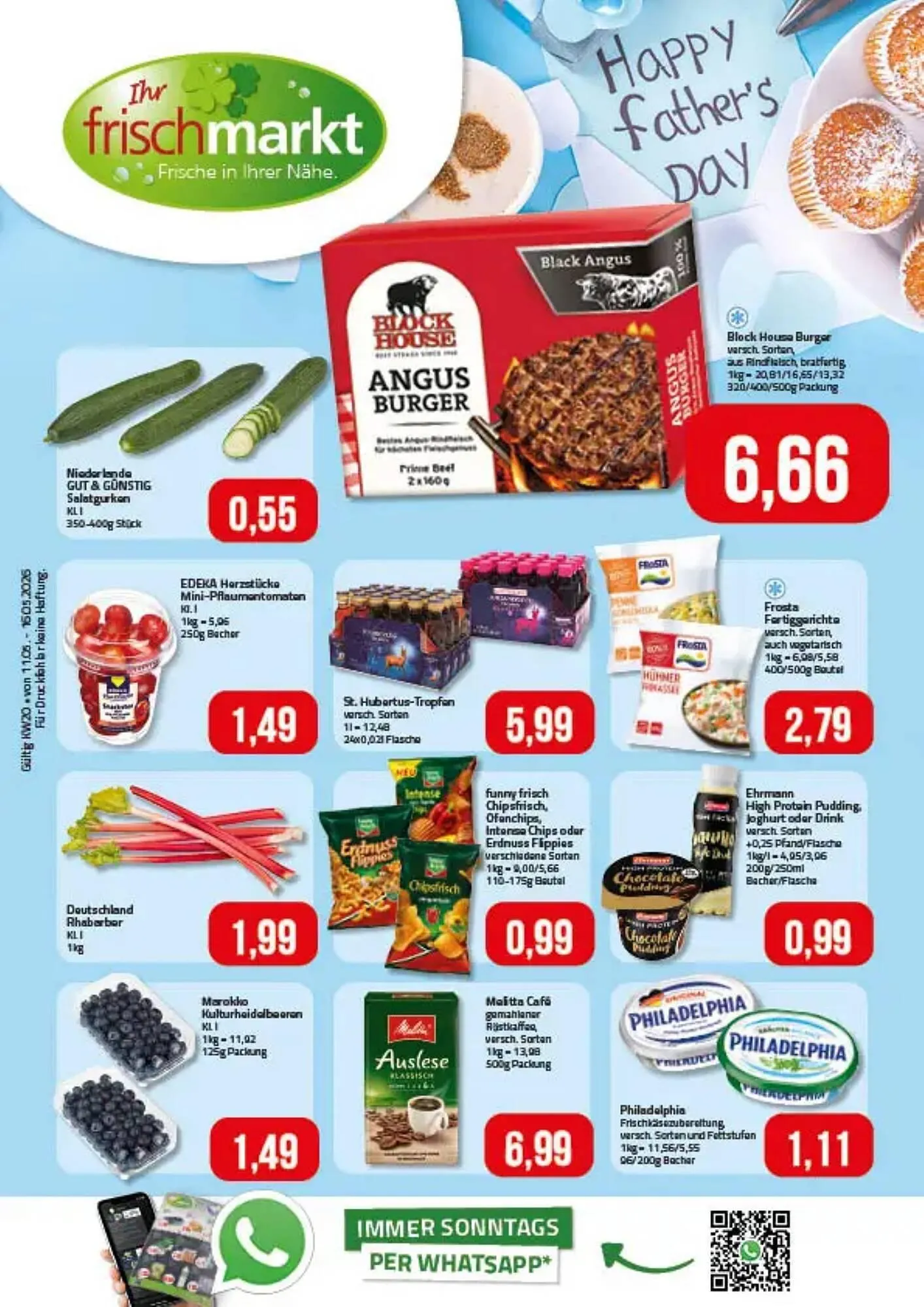 Ihr Frischmarkt Prospekt von 10. Mai bis 16. Mai 2026 - Prospekt seite 1