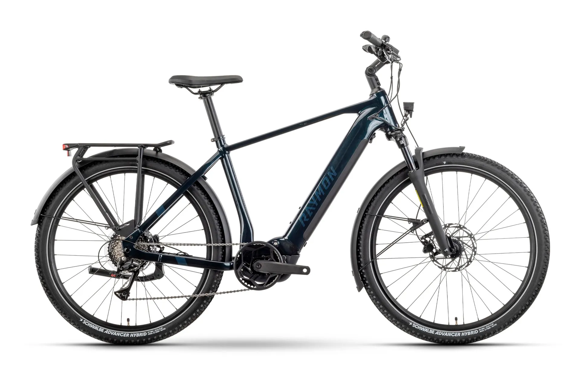 Raymon Tourray 630 (2025) | Trekking E-Bike | nebular blue / chrome
