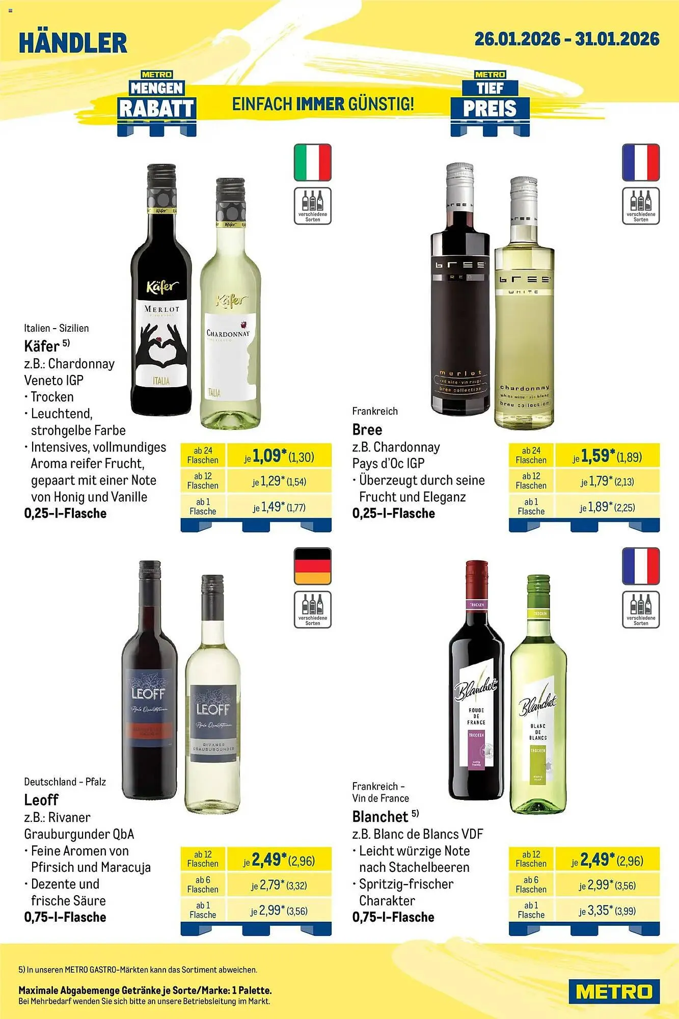 METRO Prospekt von 26. Januar bis 31. Januar 2026 - Prospekt seite 6
