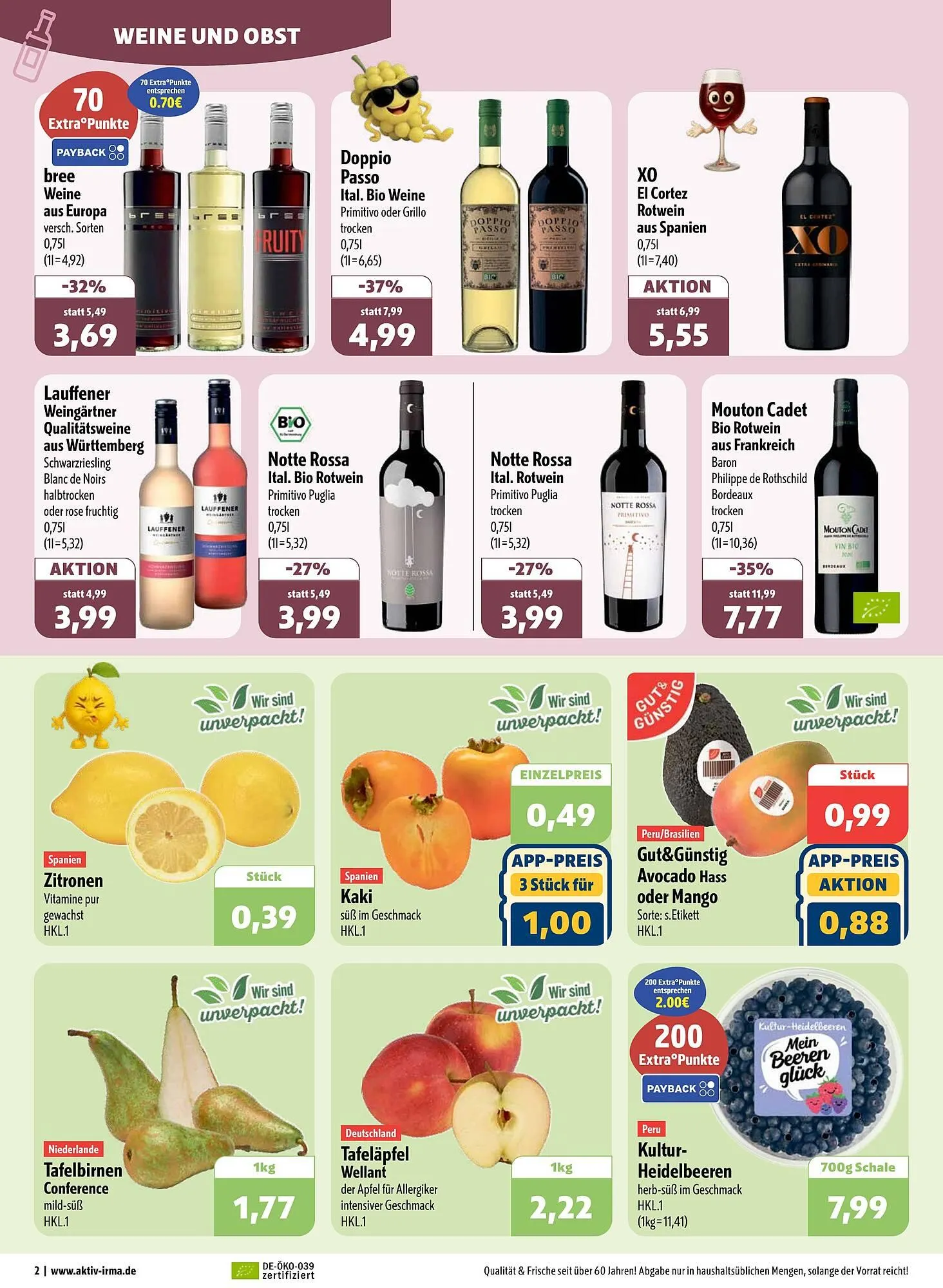 Aktiv Irma Prospekt von 10. November bis 15. November 2025 - Prospekt seite 2