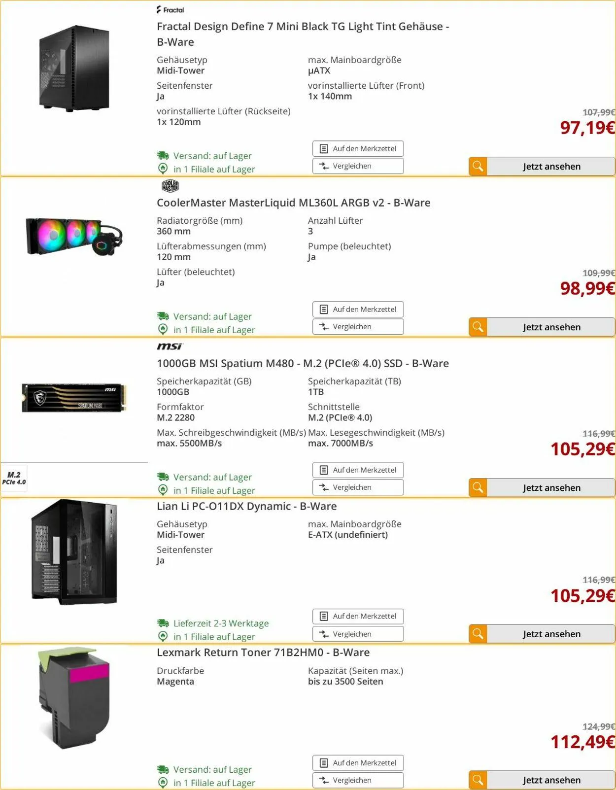 ARLT Computer Aktueller Prospekt von 7. April bis 13. April 2025 - Prospekt seite 12