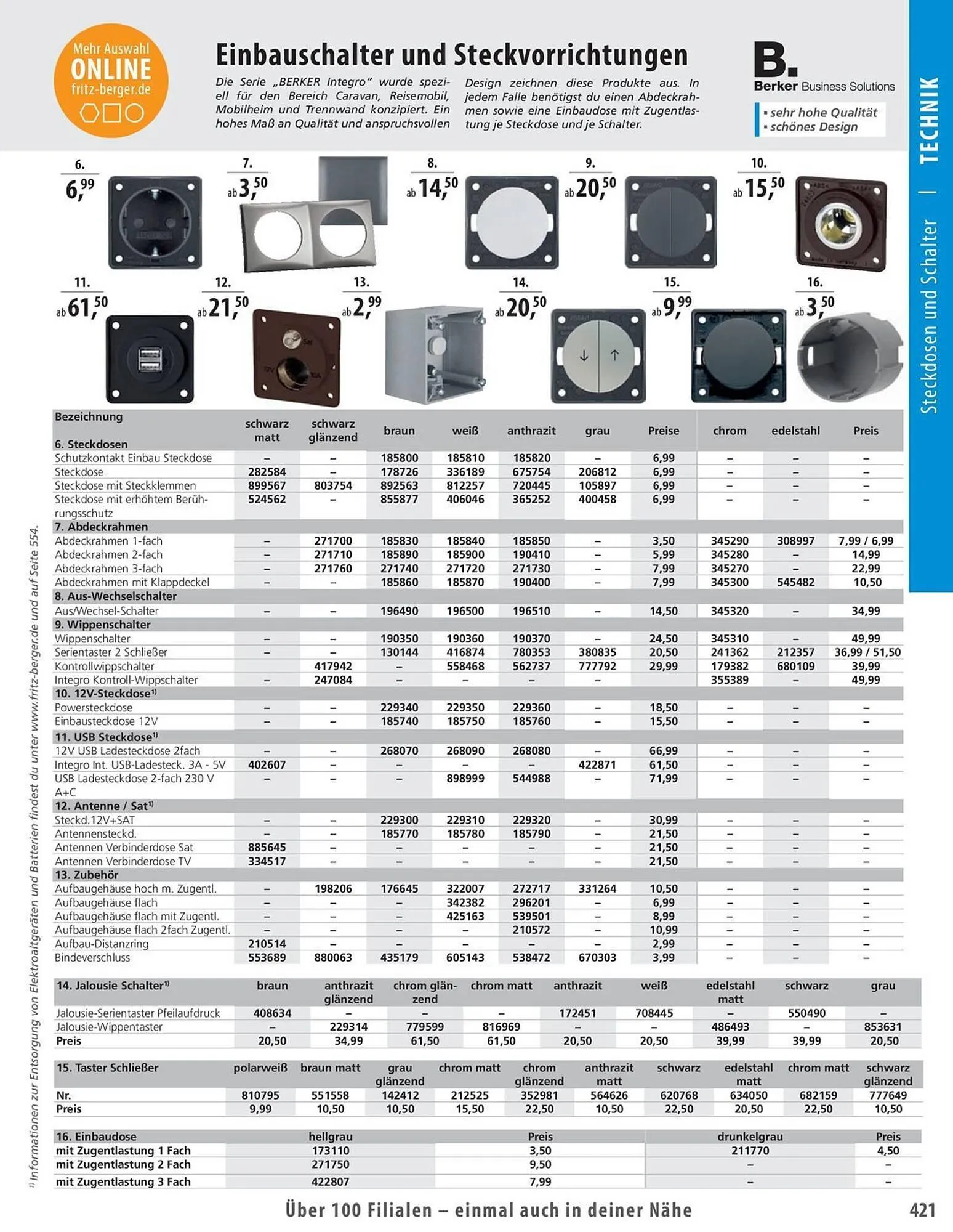 Fritz Berger Prospekt von 27. Mai bis 31. Dezember 2025 - Prospekt seite 425