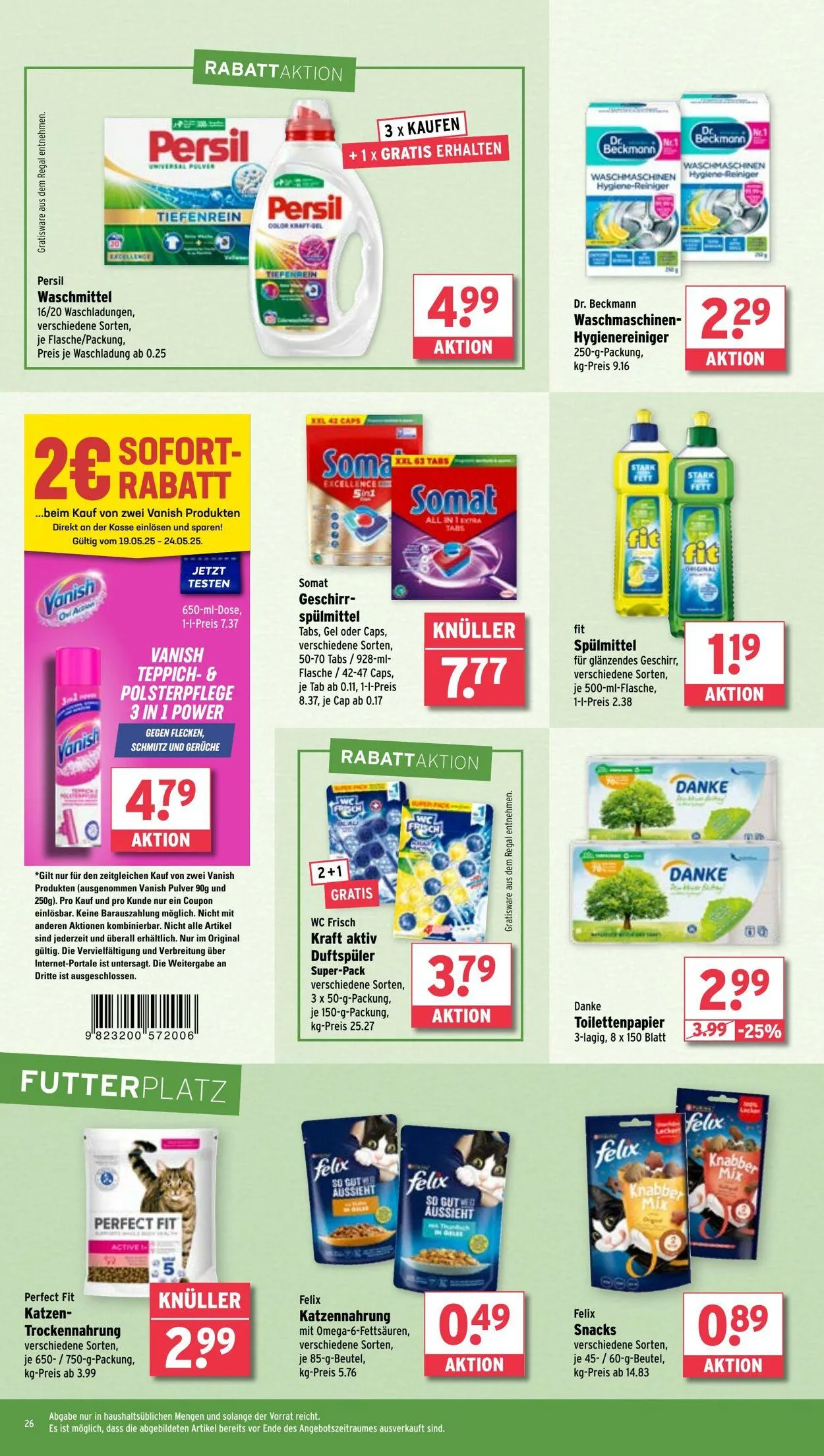 Wasgau von 19. Mai bis 24. Mai 2025 - Prospekt seite 26