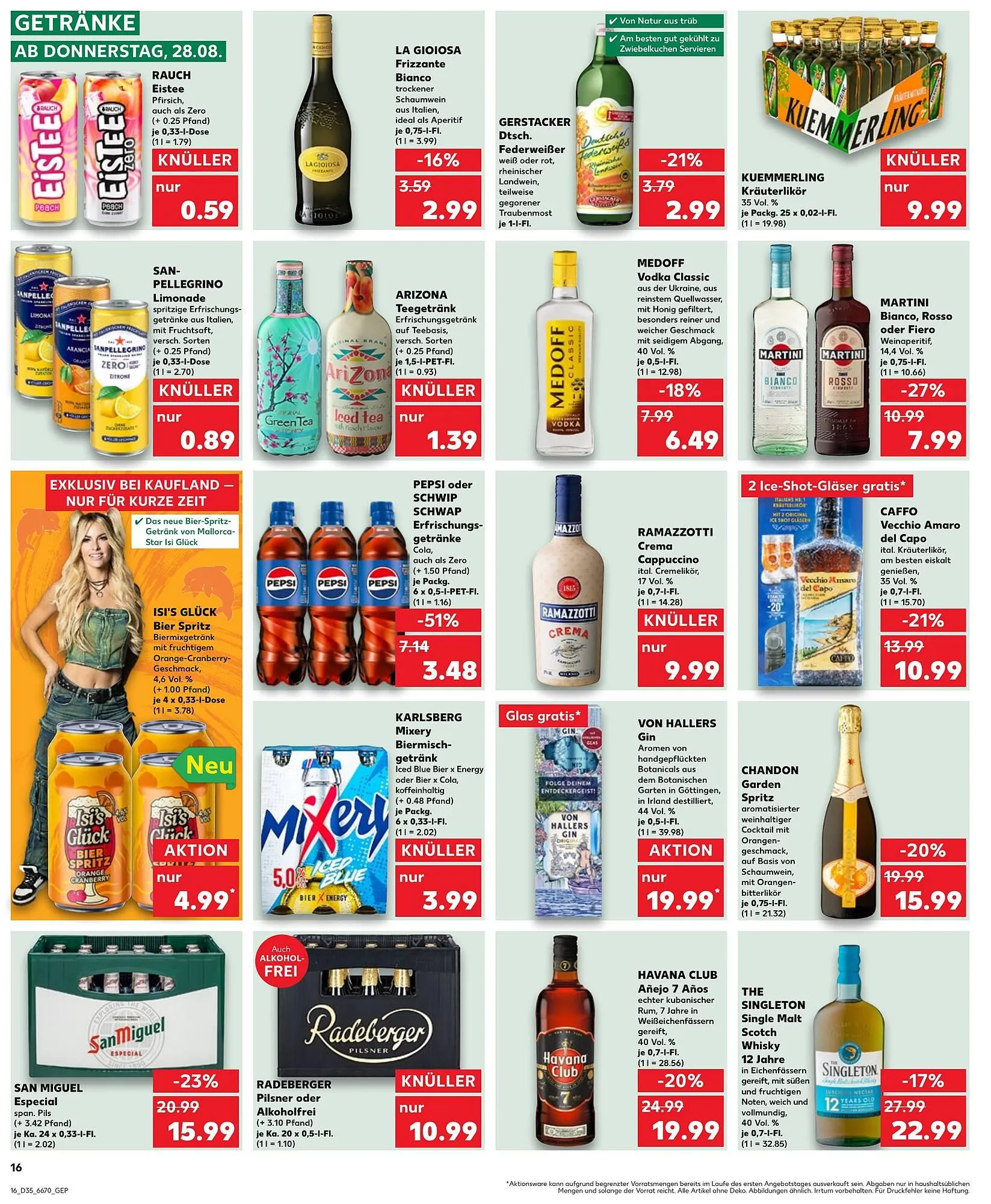 Kaufland Prospekt von 28. August bis 3. September 2025 - Prospekt seite 16