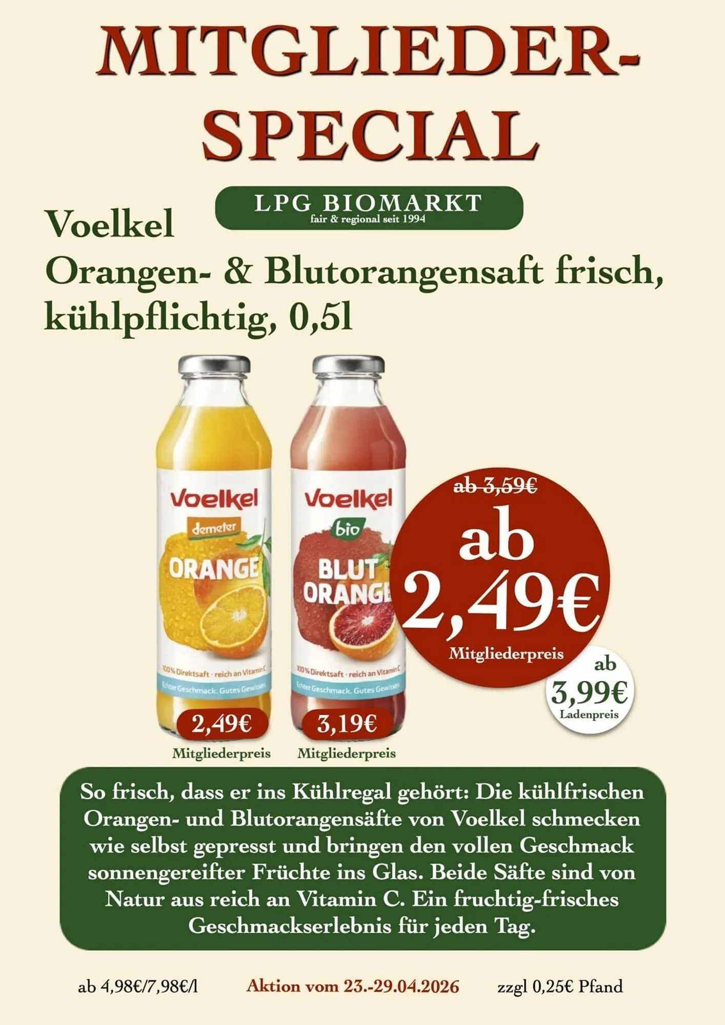 LPG Biomarkt Prospekt von 23. April bis 29. April 2026 - Prospekt seite 8