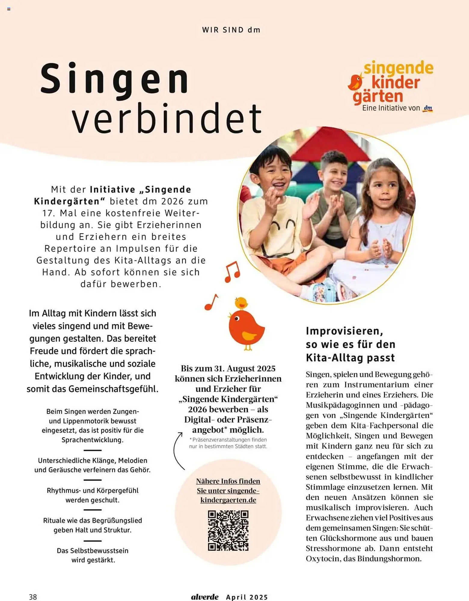 dm drogerie Prospekt von 1. April bis 30. April 2025 - Prospekt seite 38