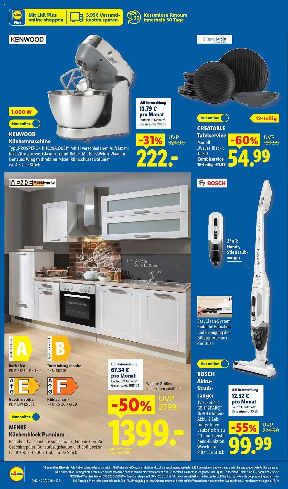 Lidl Prospekt von 11. Mai bis 16. Mai 2026 - Prospekt seite 20