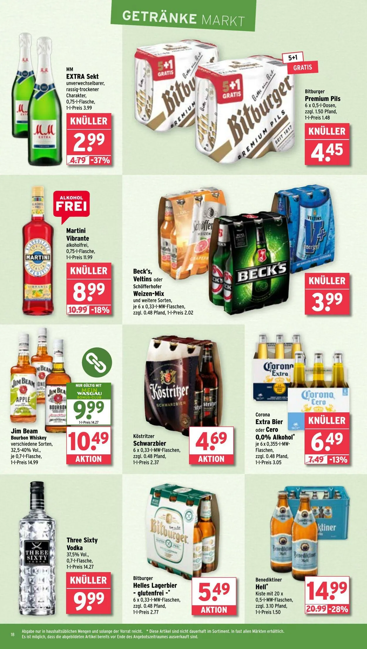 Wasgau von 9. Juni bis 14. Juni 2025 - Prospekt seite 18