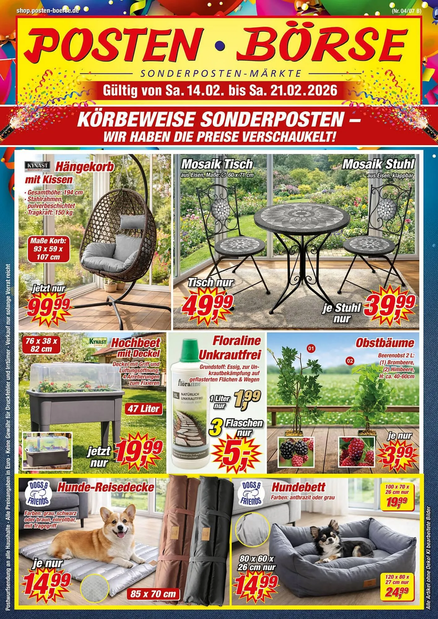 Posten Börse Prospekt - 1