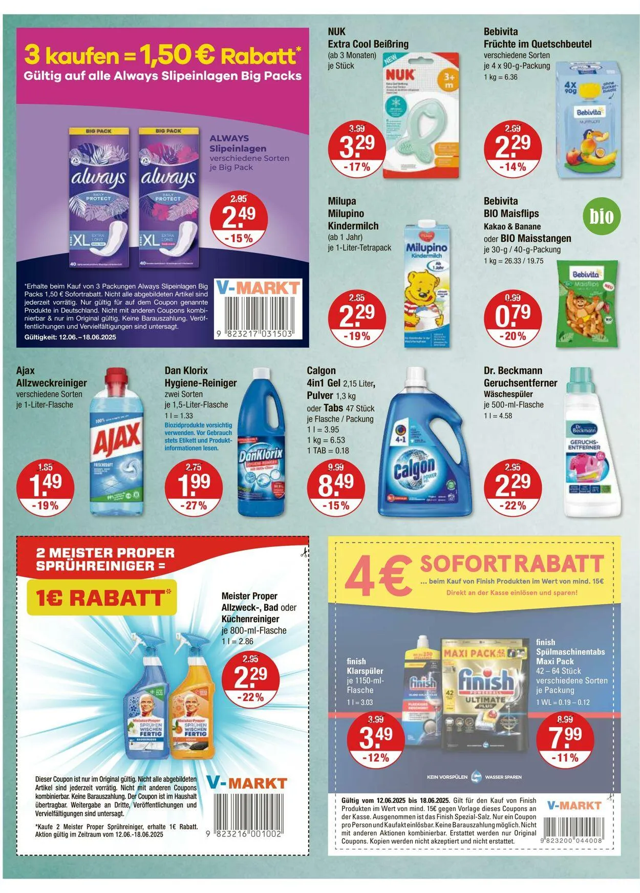 V-Markt Aktueller Prospekt von 12. Juni bis 18. Juni 2025 - Prospekt seite 14