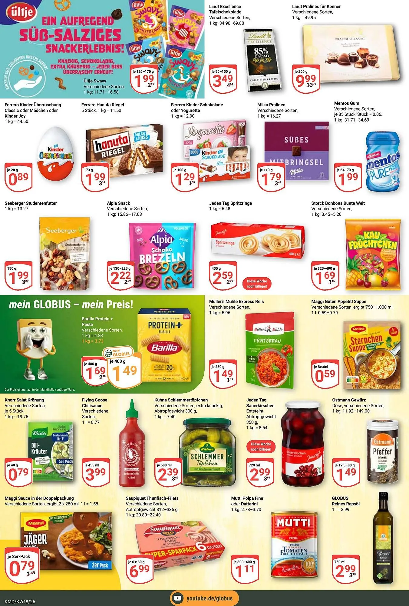 Globus Prospekt von 27. April bis 2. Mai 2026 - Prospekt seite 14