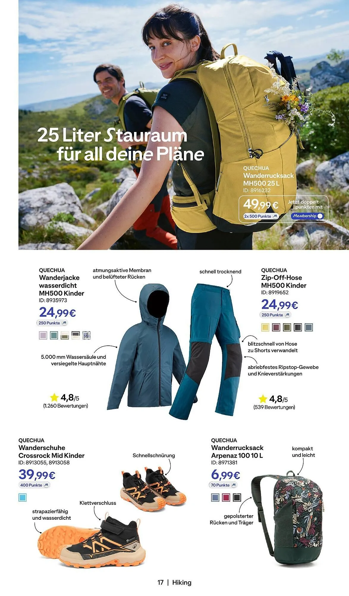 Decathlon Prospekt von 19. März bis 19. April 2026 - Prospekt seite 17