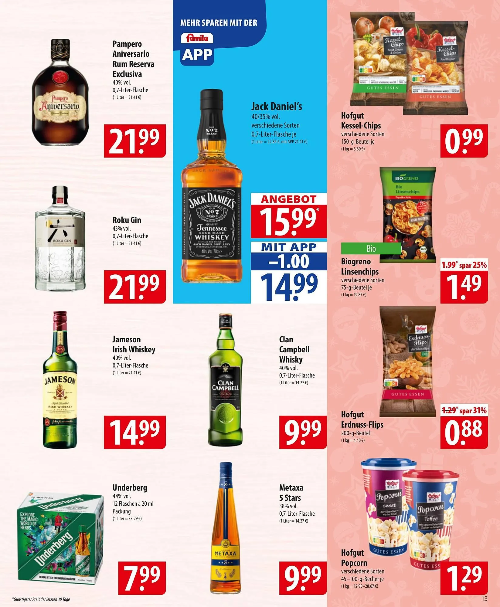 Famila Nord Ost Prospekt von 8. Dezember bis 13. Dezember 2025 - Prospekt seite 13