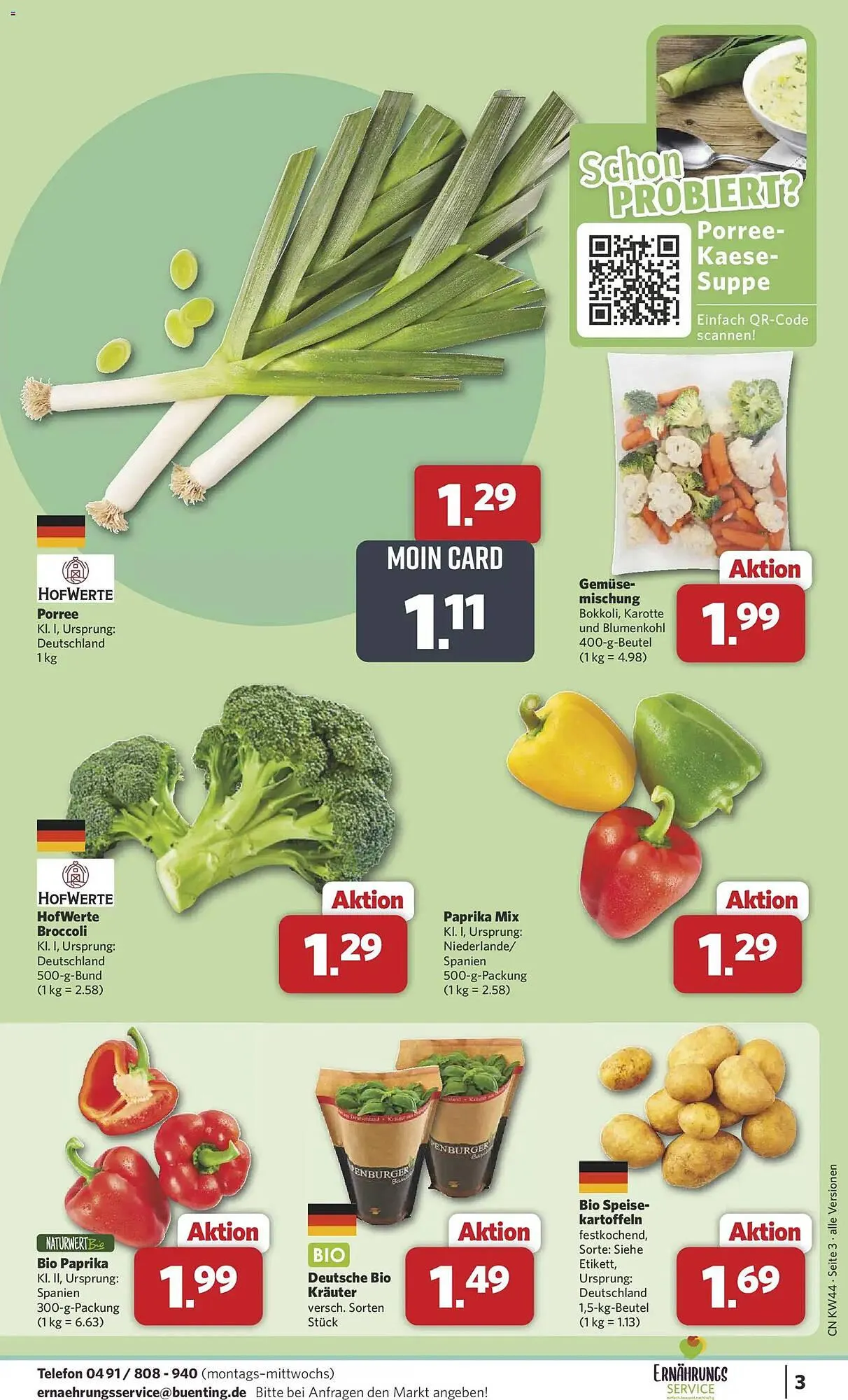 Combi Prospekt von 27. Oktober bis 1. November 2025 - Prospekt seite 3