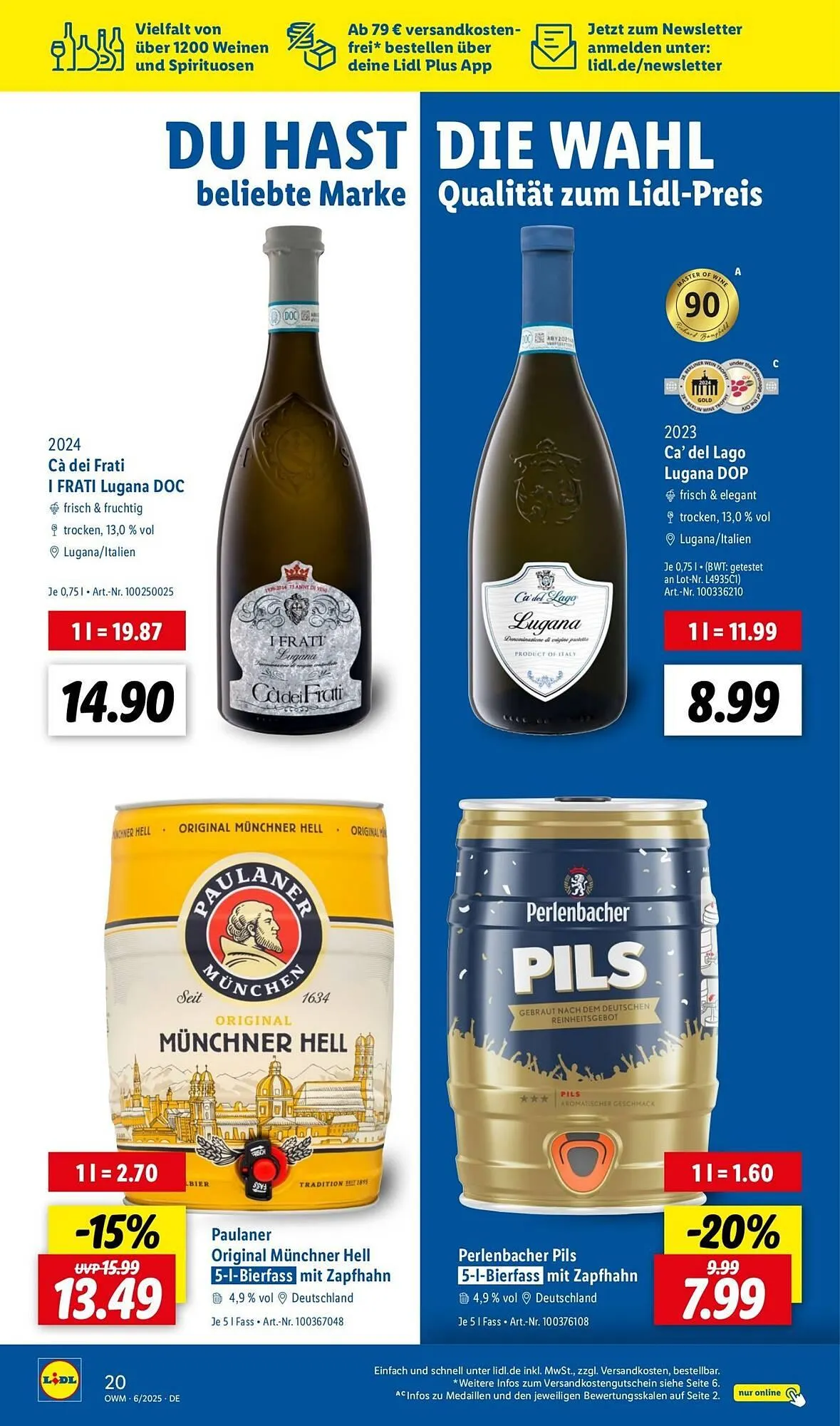 Lidl Prospekt von 1. Juni bis 30. Juni 2025 - Prospekt seite 20
