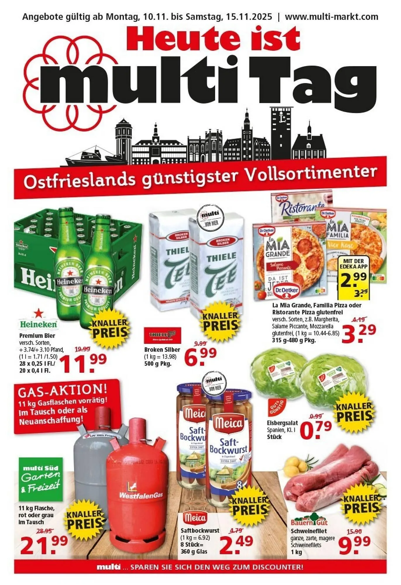 Multi Markt Prospekt von 10. November bis 15. November 2025 - Prospekt seite 1