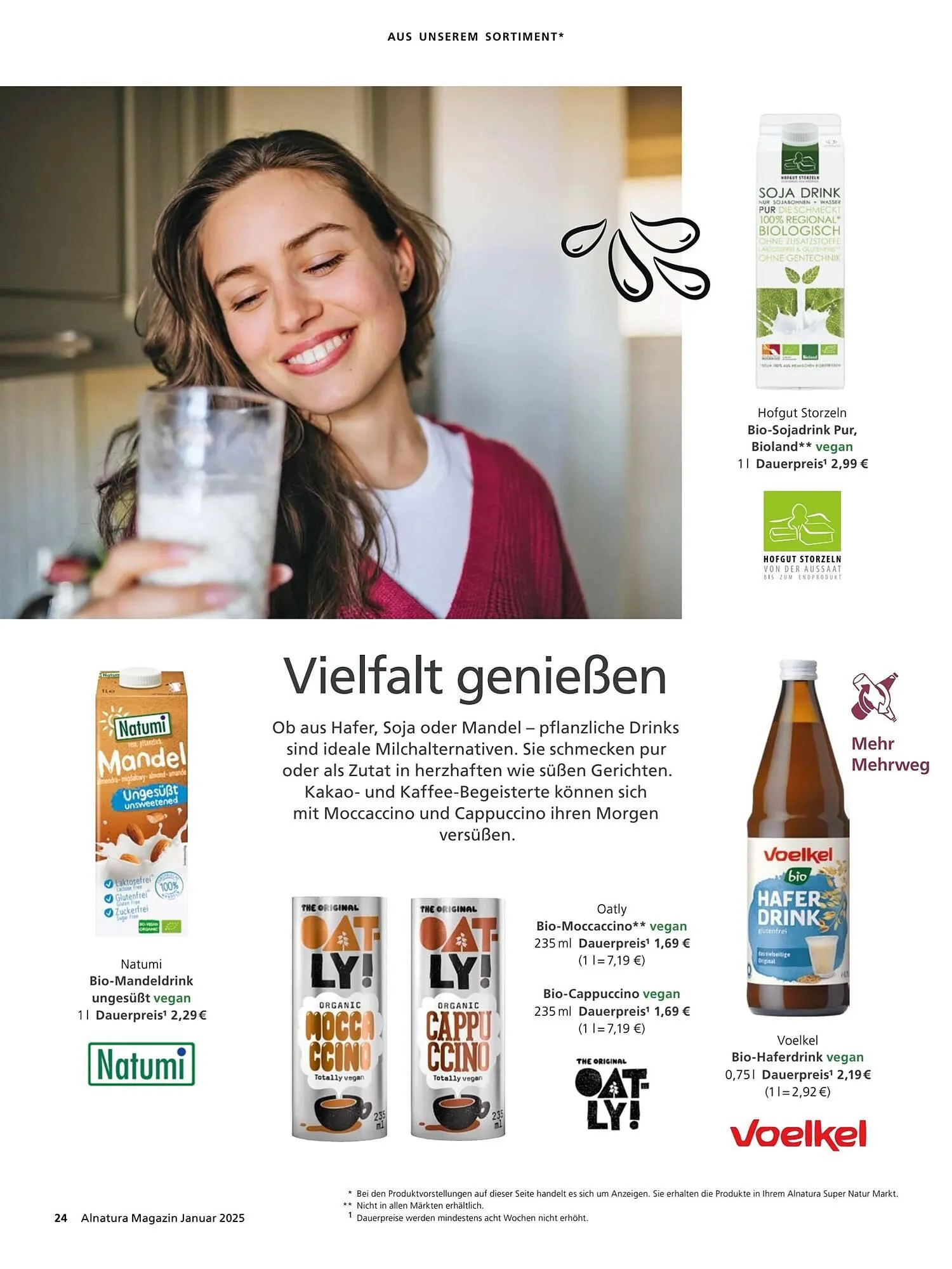 Alnatura Prospekt von 8. Januar bis 1. Februar 2025 - Prospekt seite 24