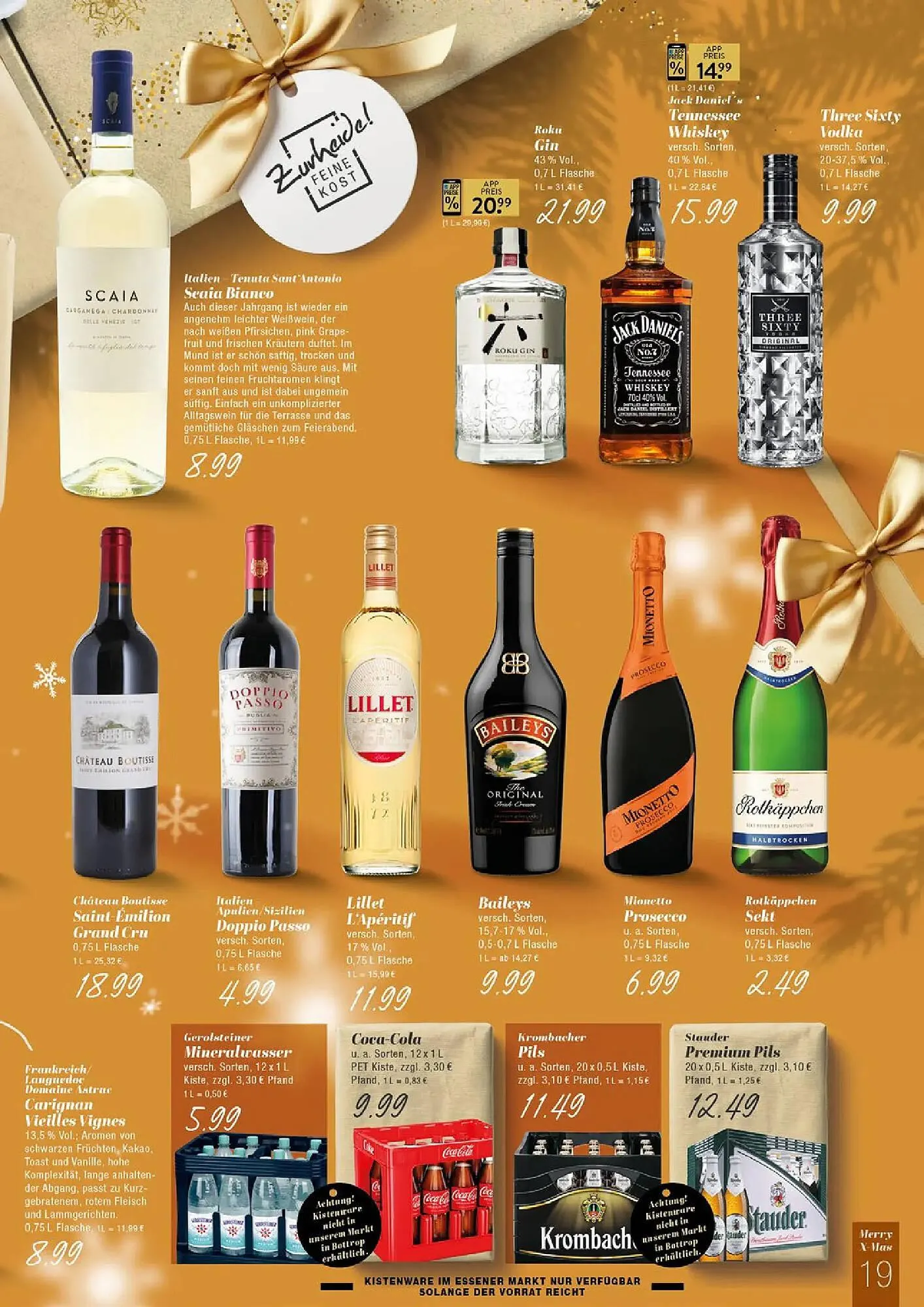 Edeka Prospekt von 14. Dezember bis 24. Dezember 2025 - Prospekt seite 19