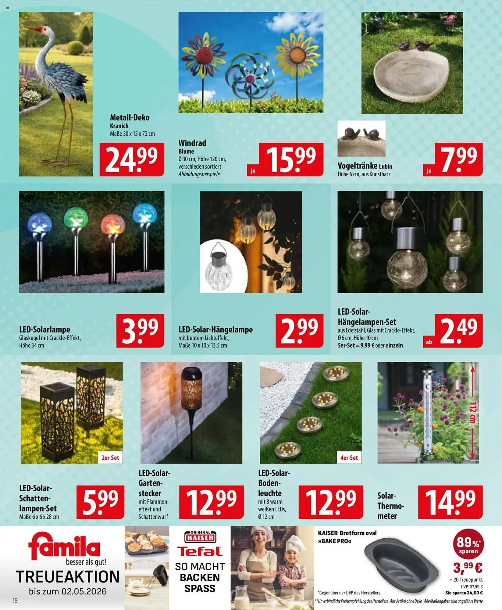 Famila Nord Ost Prospekt von 20. April bis 25. April 2026 - Prospekt seite 18