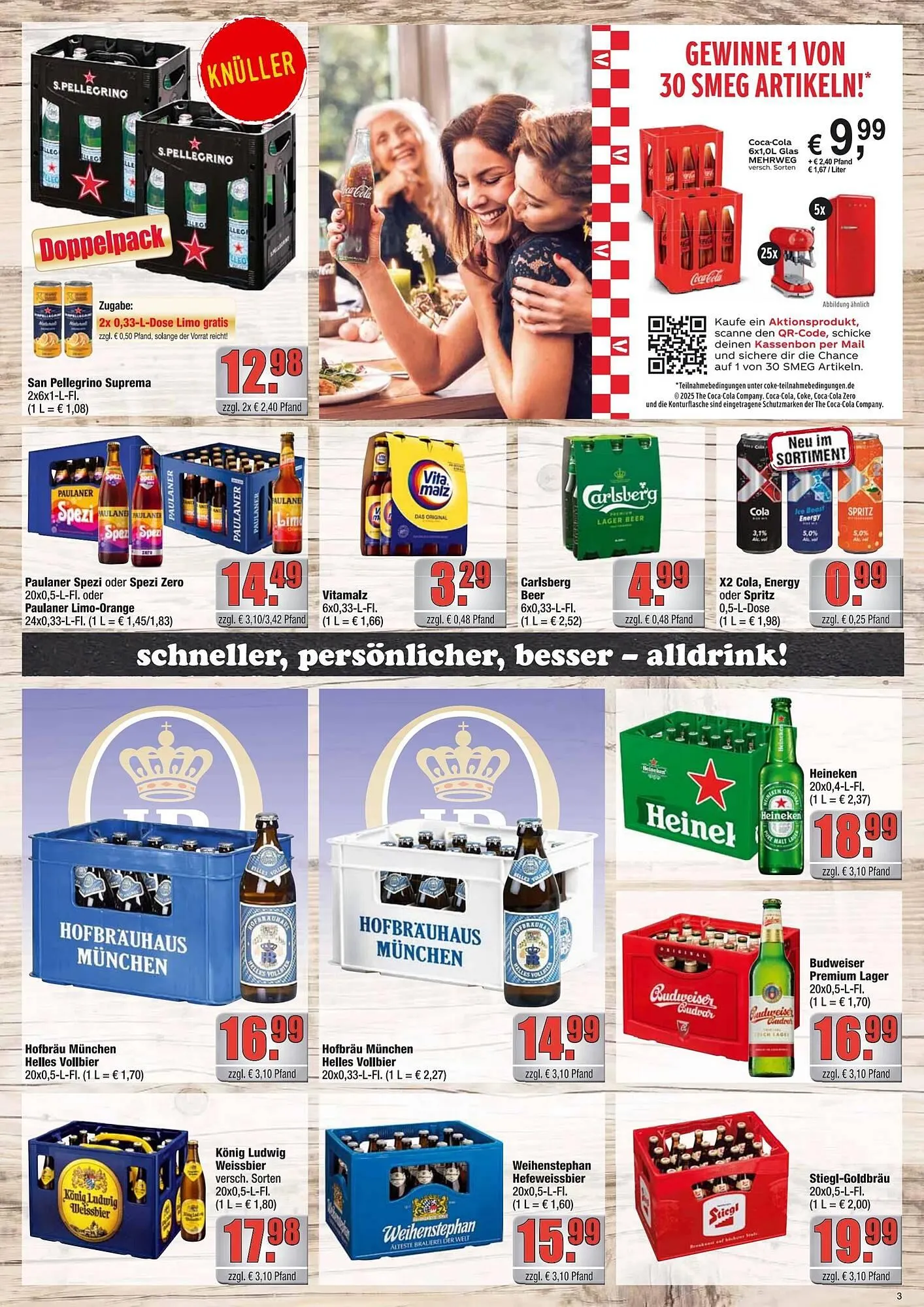 alldrink Prospekt von 3. März bis 16. März 2025 - Prospekt seite 3