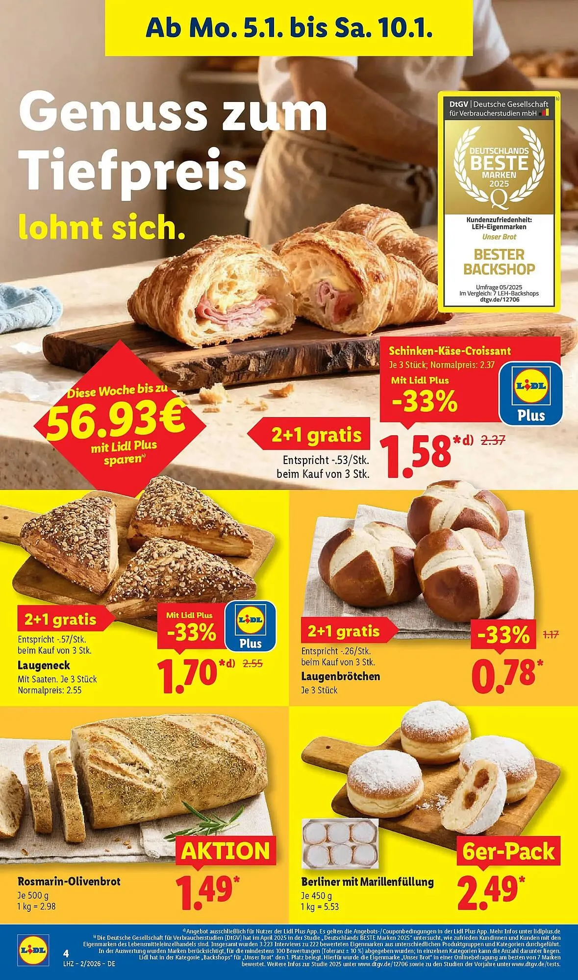 Lidl Prospekt von 4. Januar bis 10. Januar 2026 - Prospekt seite 10