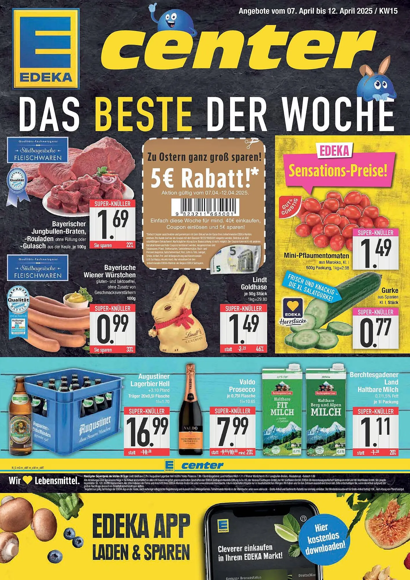 E-Center Prospekt von 6. April bis 12. April 2025 - Prospekt seite 1