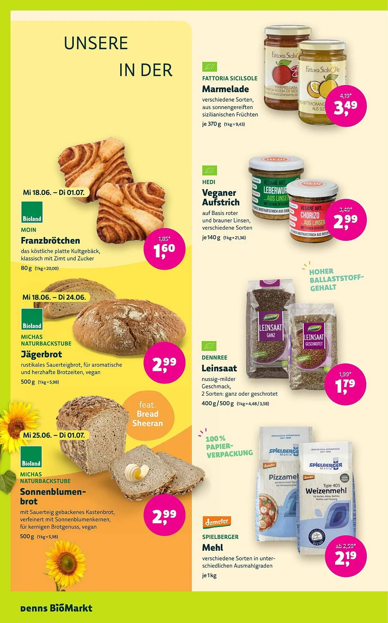 Aleco Biomarkt Prospekt von 18. Juni bis 1. Juli 2025 - Prospekt seite 10