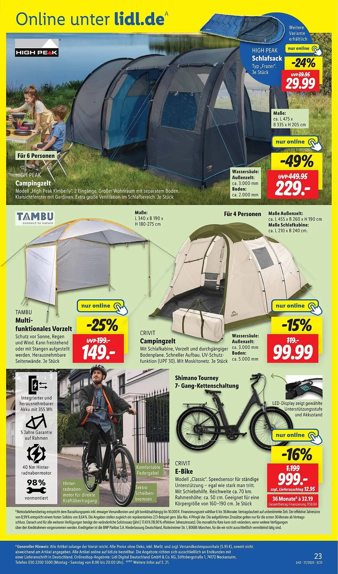 Lidl Prospekt von 22. April bis 26. April 2025 - Prospekt seite 33