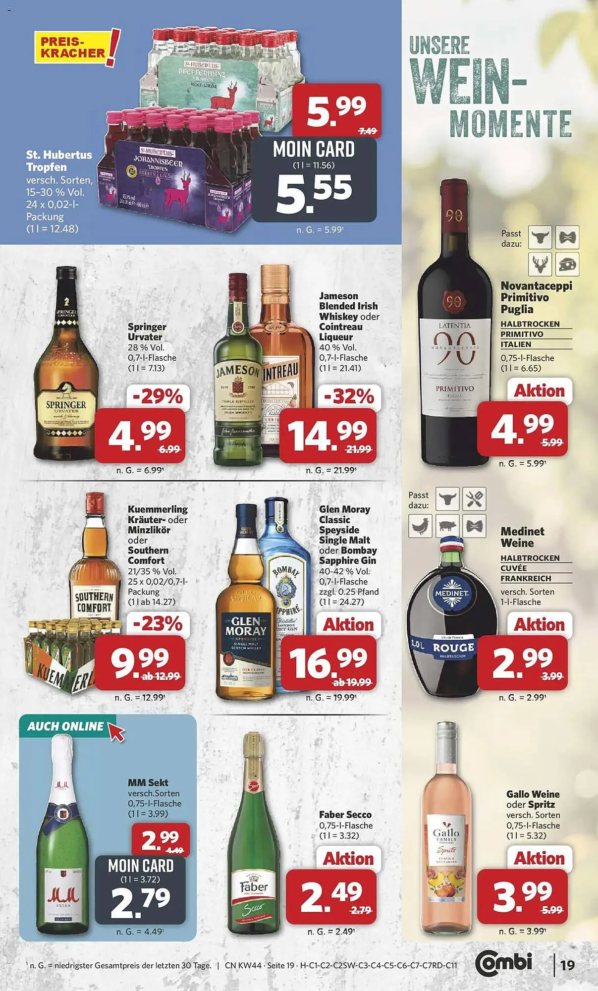 Combi Prospekt von 27. Oktober bis 1. November 2025 - Prospekt seite 21