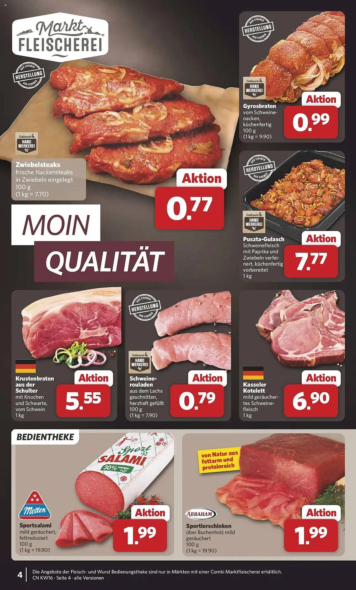 Combi Prospekt von 13. April bis 18. April 2026 - Prospekt seite 4