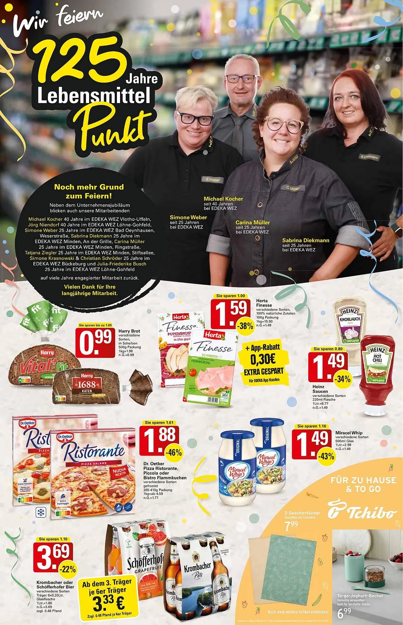 WEZ Prospekt von 4. August bis 9. August 2025 - Prospekt seite 3