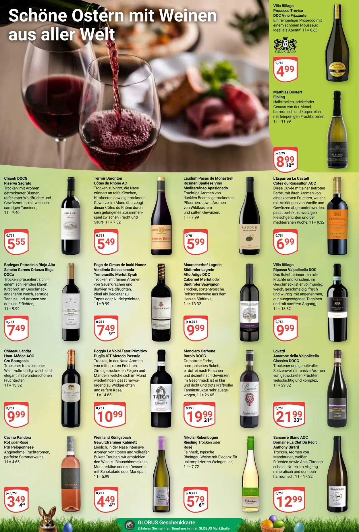 Globus - Wiesbaden Aktueller Prospekt von 7. April bis 12. April 2025 - Prospekt seite 21