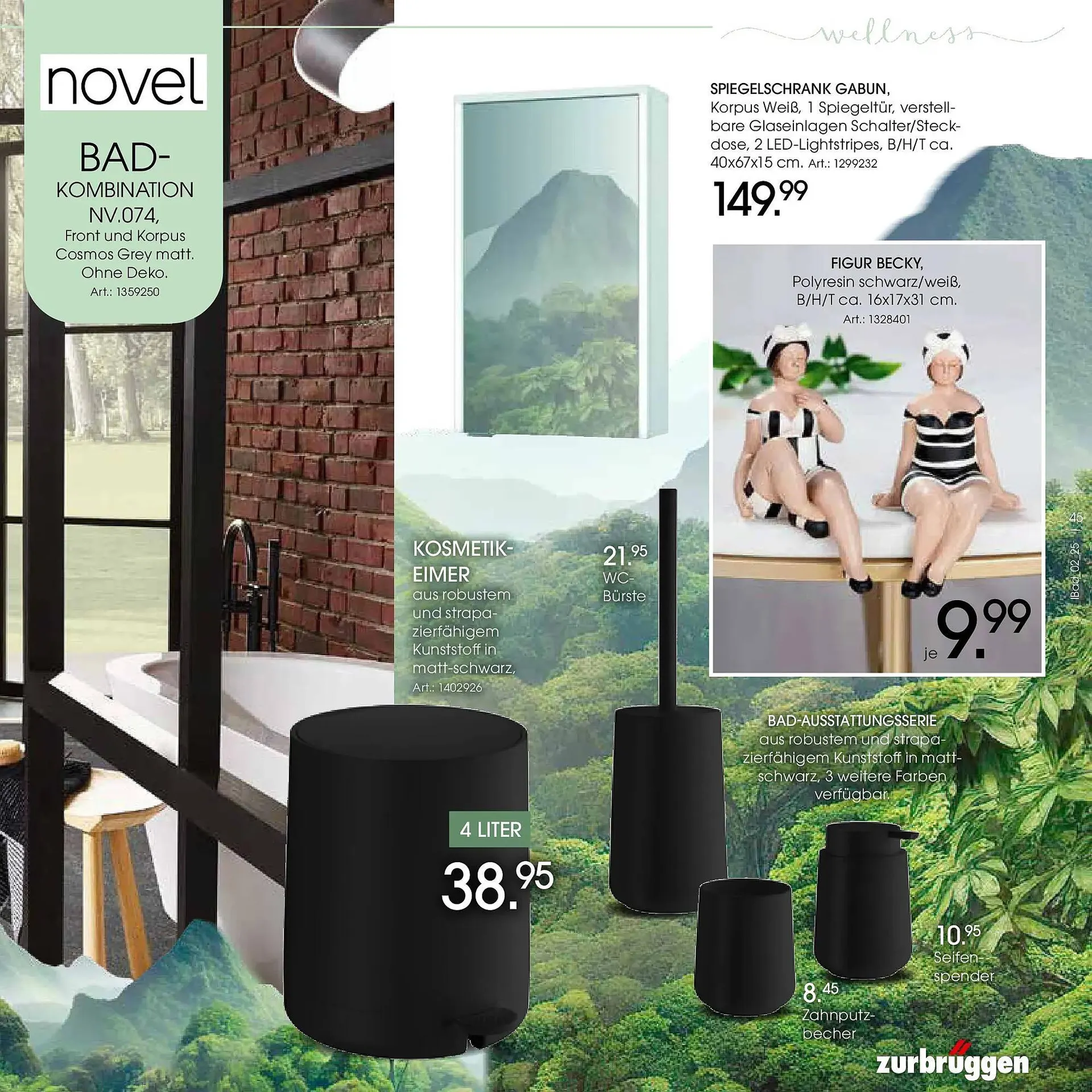 Zurbrüggen Prospekt von 9. Juni bis 31. Dezember 2025 - Prospekt seite 45