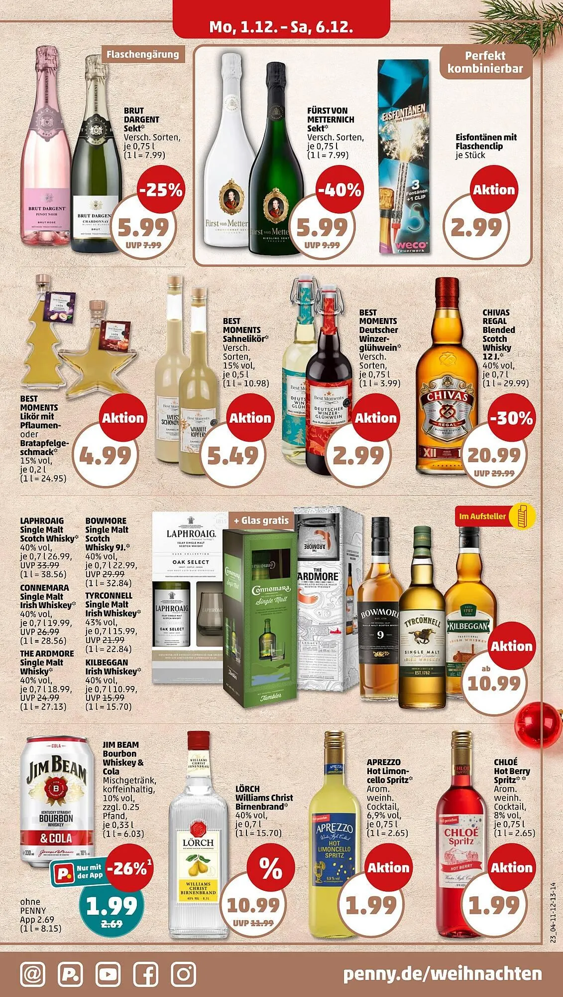 PENNY Prospekt von 1. Dezember bis 6. Dezember 2025 - Prospekt seite 25