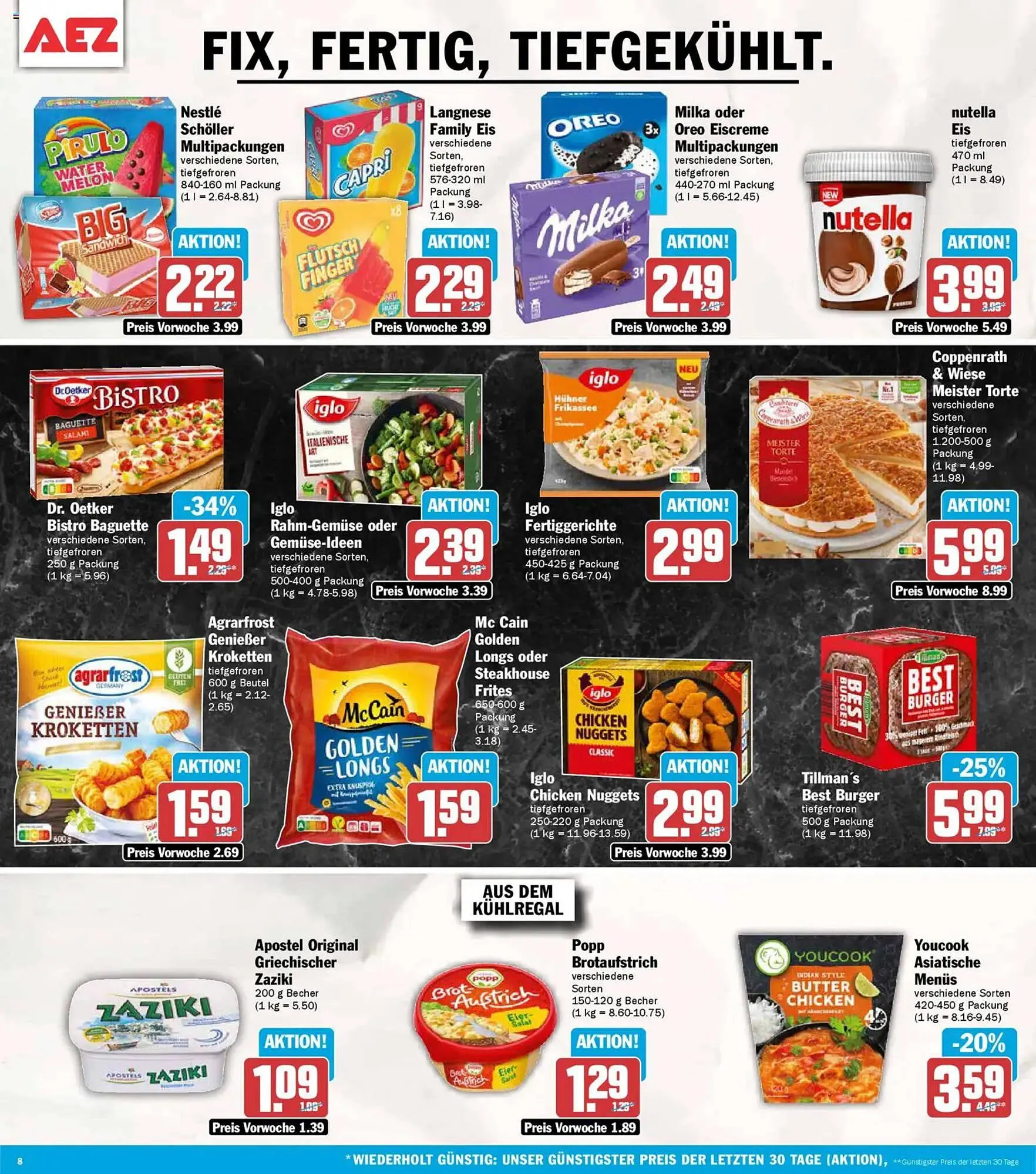 AEZ Prospekt von 20. April bis 25. April 2026 - Prospekt seite 8