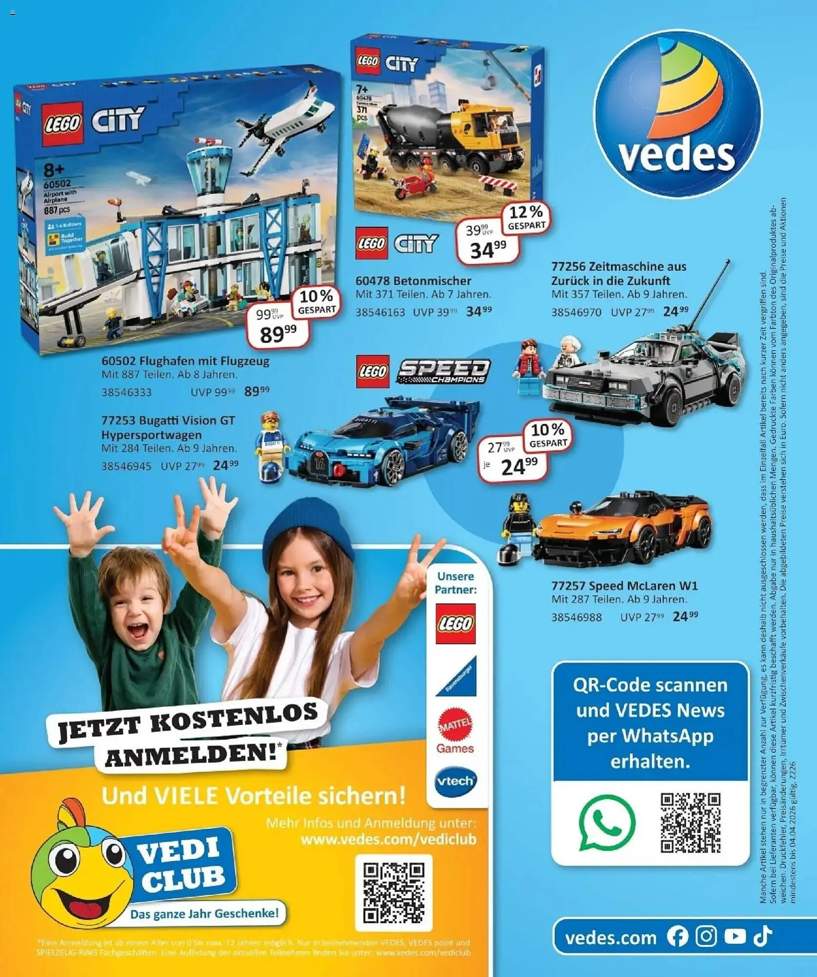 Vedes Prospekt von 20. Februar bis 4. April 2026 - Prospekt seite 38