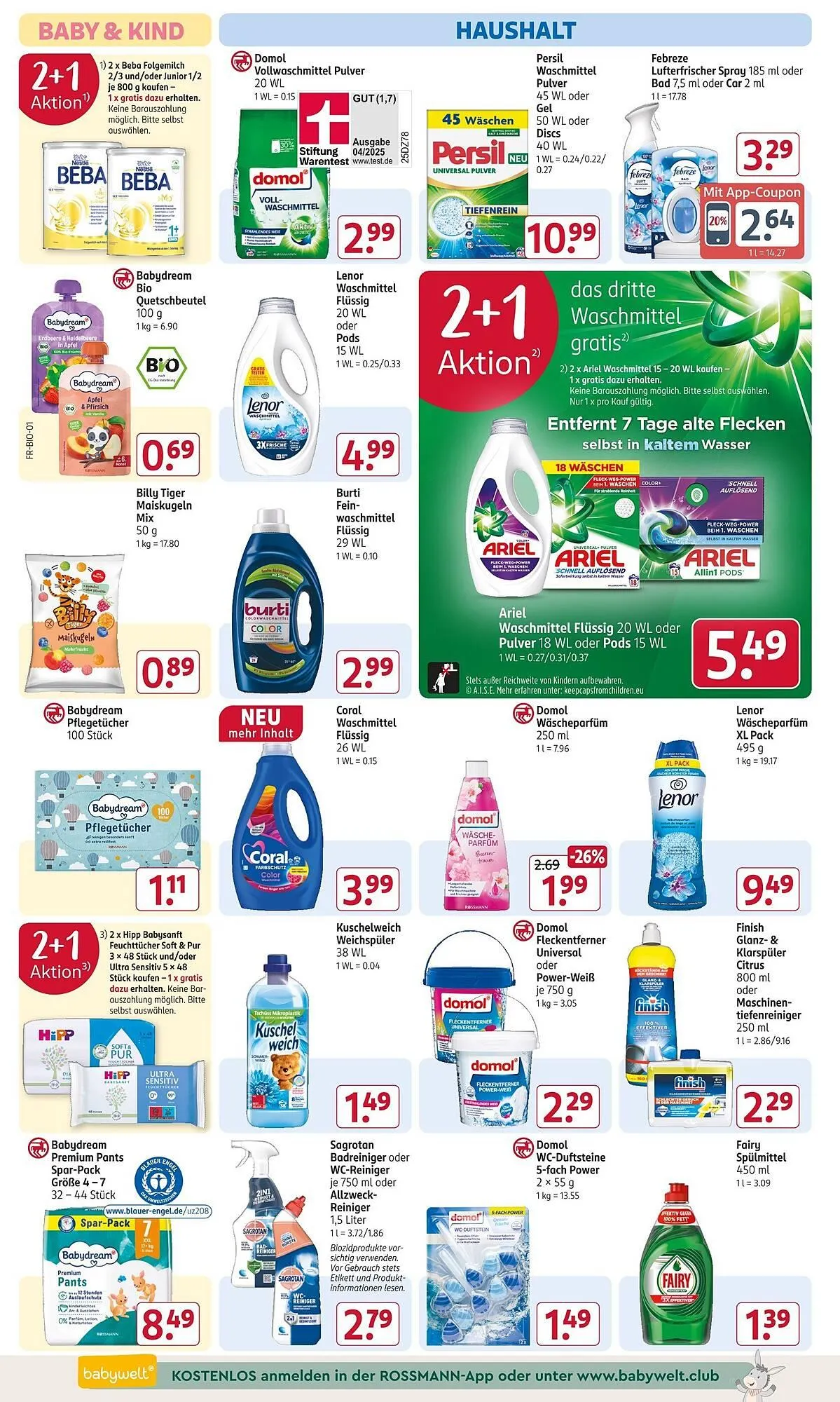 Rossmann Prospekt von 13. April bis 17. April 2026 - Prospekt seite 14