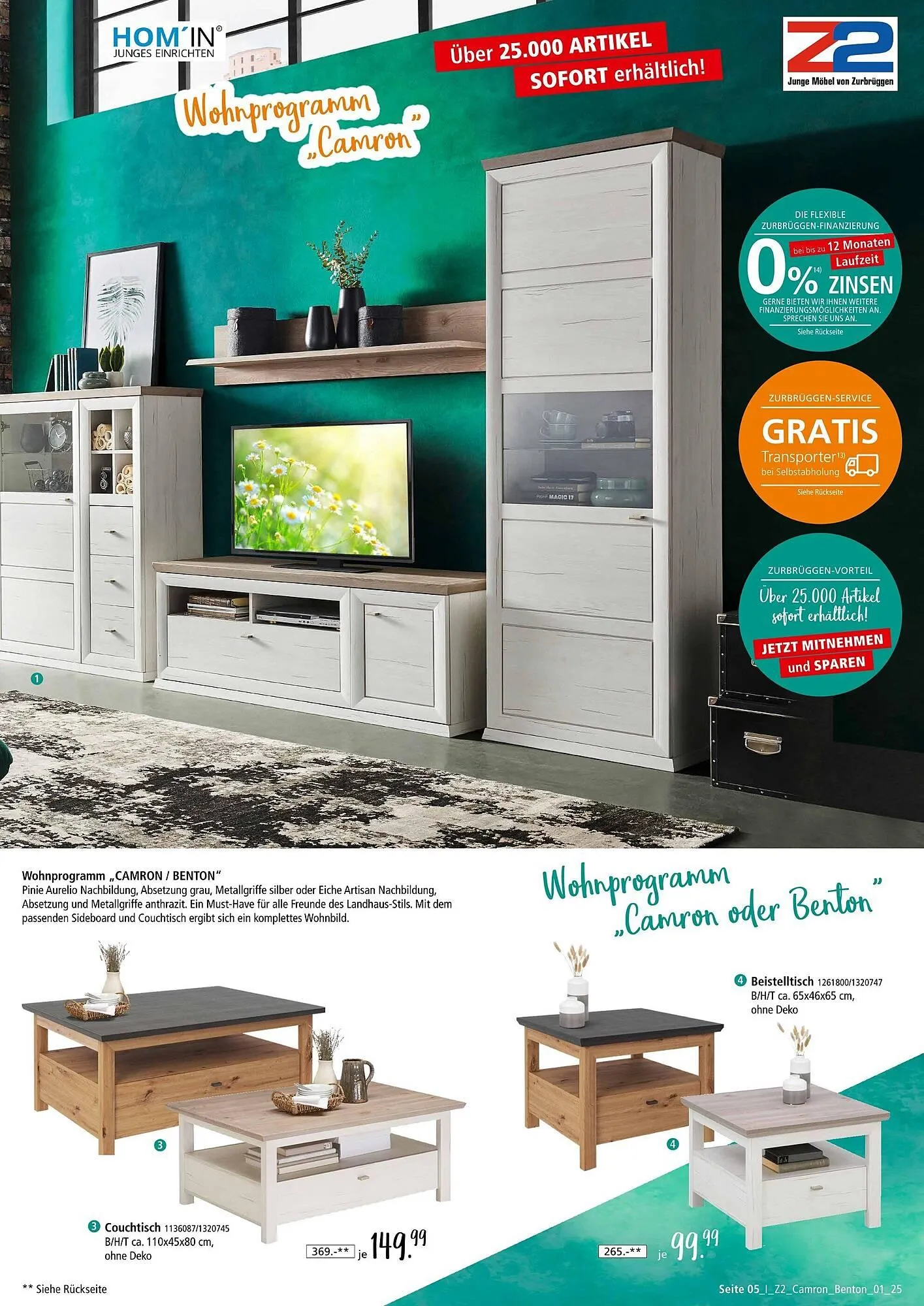 Zurbrüggen Prospekt von 17. Mai bis 12. Juli 2025 - Prospekt seite 5