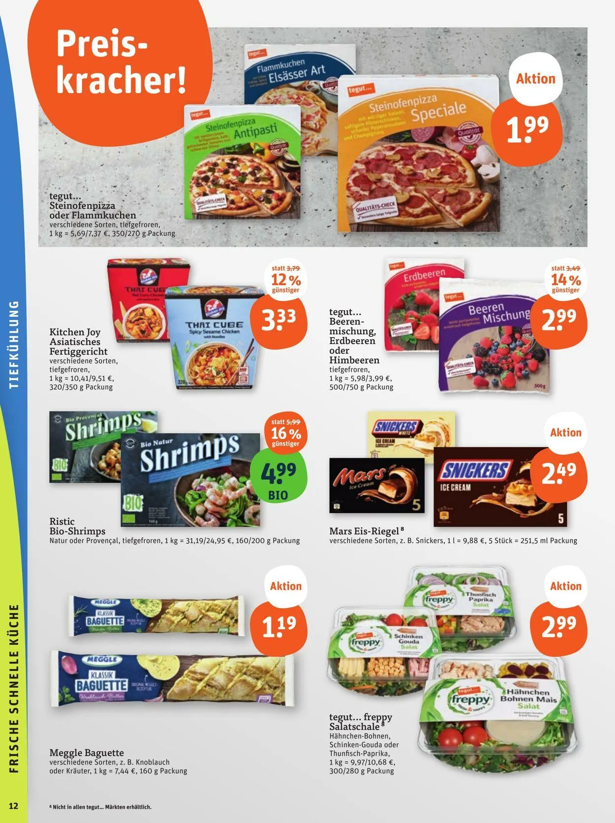 Tegut Aktueller Prospekt von 14. Juli bis 20. Juli 2025 - Prospekt seite 14