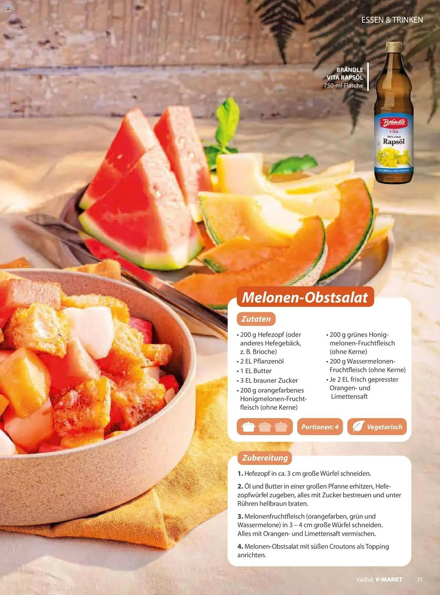 V Markt Prospekt von 1. Juli bis 31. August 2025 - Prospekt seite 31