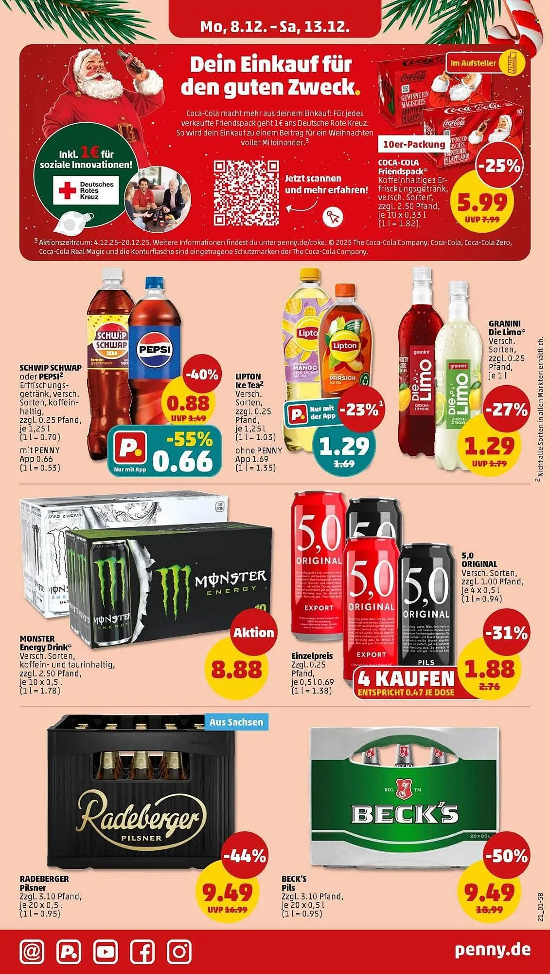 PENNY Prospekt von 8. Dezember bis 13. Dezember 2025 - Prospekt seite 25